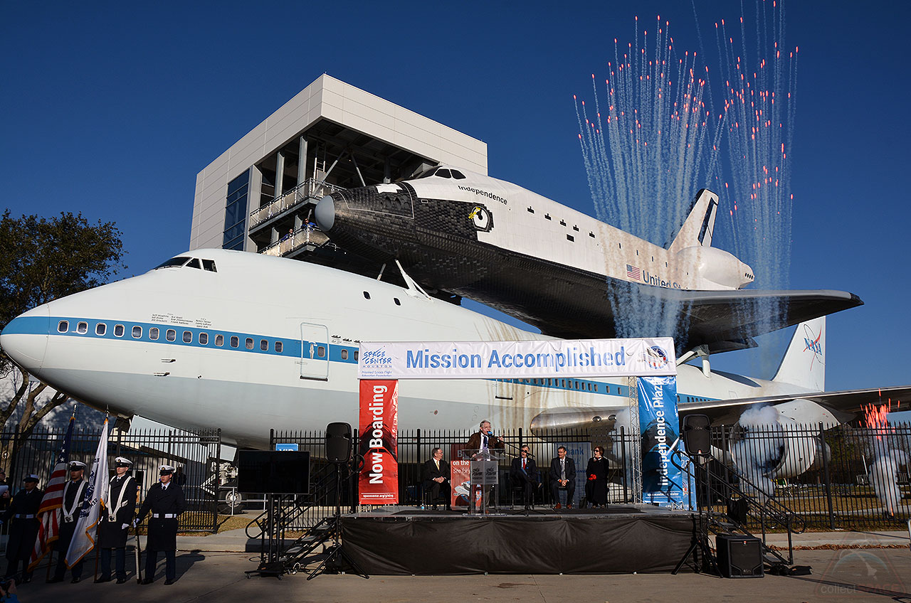 Mission Accomplished! 747-Space Shuttle Exhibit Launches in Houston